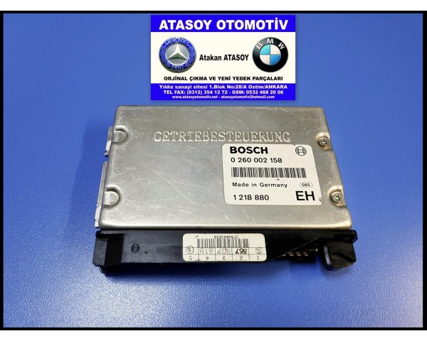 BMW E34 520İ OTOMATİK ŞANZIMAN BEYNİ BOSCH 0260002158 BMW 1218880 BMW 1218881 BMW 24611218880 BMW 24611218881 - 0 260 002 158 M50 MOTOR